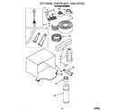 Whirlpool ACD052XH0 optional parts diagram