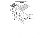 Kirkland SES374HQ0 drawer and broiler diagram