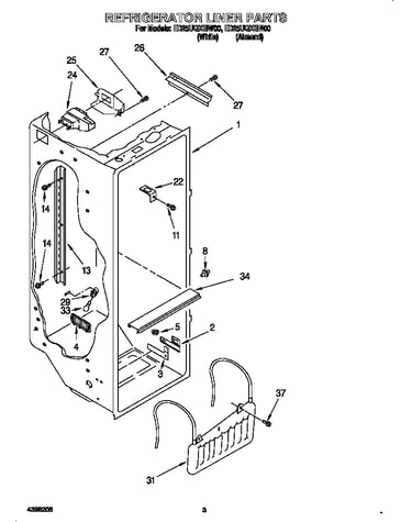 Refrigerator liner