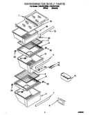 Refrigerator shelf
