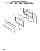 Microwave door