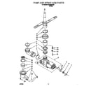 Kirkland SUD4000HQ0 pump and spray arm diagram