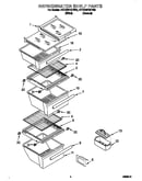Refrigerator shelf