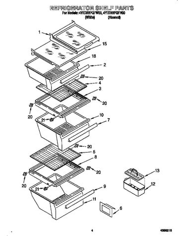 Refrigerator shelf