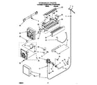 Whirlpool 4YED22PQFW00 icemaker diagram