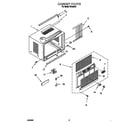 Whirlpool RA123A0 cabinet diagram