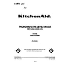 KitchenAid KEES702SWB0 front cover diagram