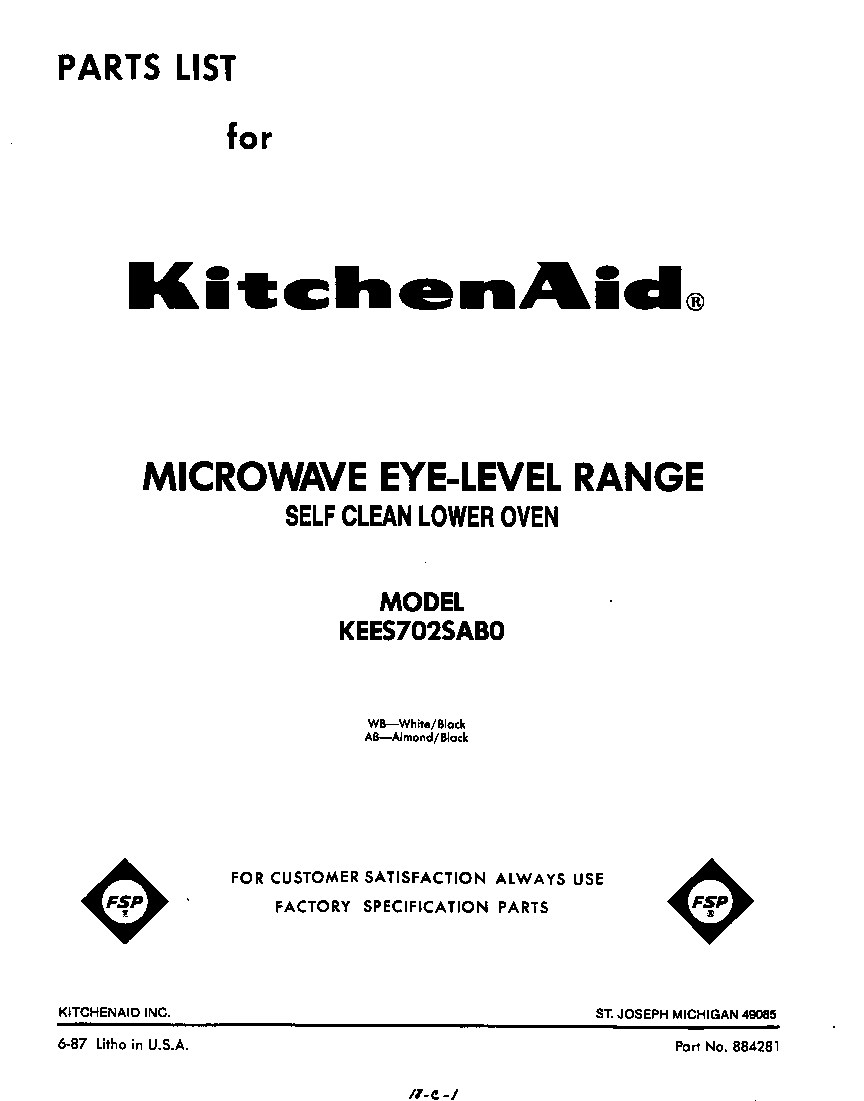 Front cover