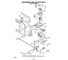 KitchenAid KEES702SWB0 magnetron and air flow diagram