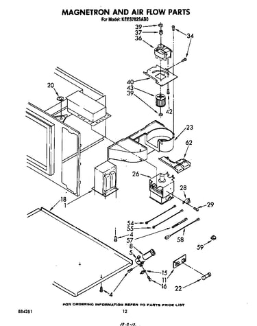 Magnetron and air flow