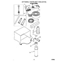 Crosley CA5WM90 optional parts diagram