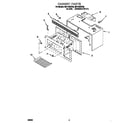 Whirlpool MH7135XEB2 cabinet diagram