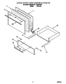 Oven door & drawer