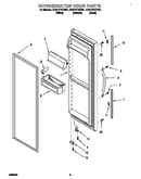 Refrigerator door