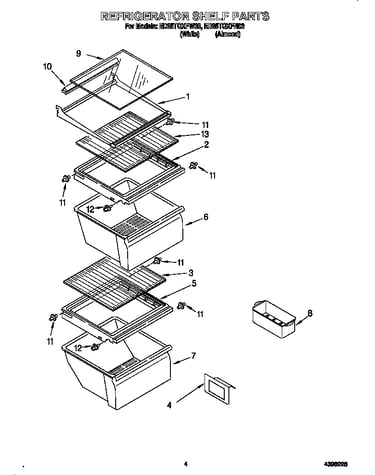 Refrigerator shelf