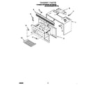 Whirlpool MH7135XEB0 cabinet diagram