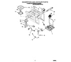 Whirlpool MH7135XEB0 magnetron and air flow diagram