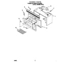 Whirlpool MH7135XEB1 cabinet diagram