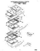 Refrigerator shelf
