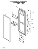 Refrigerator door