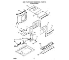 Whirlpool ACQ102XH0 airflow and control diagram