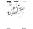 Whirlpool SUD6000HQ0 frame and console diagram