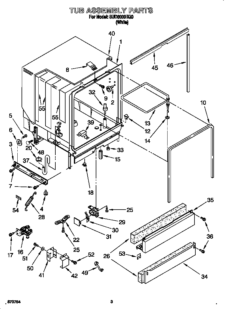 Tub assembly