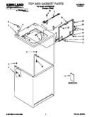 Top and cabinet