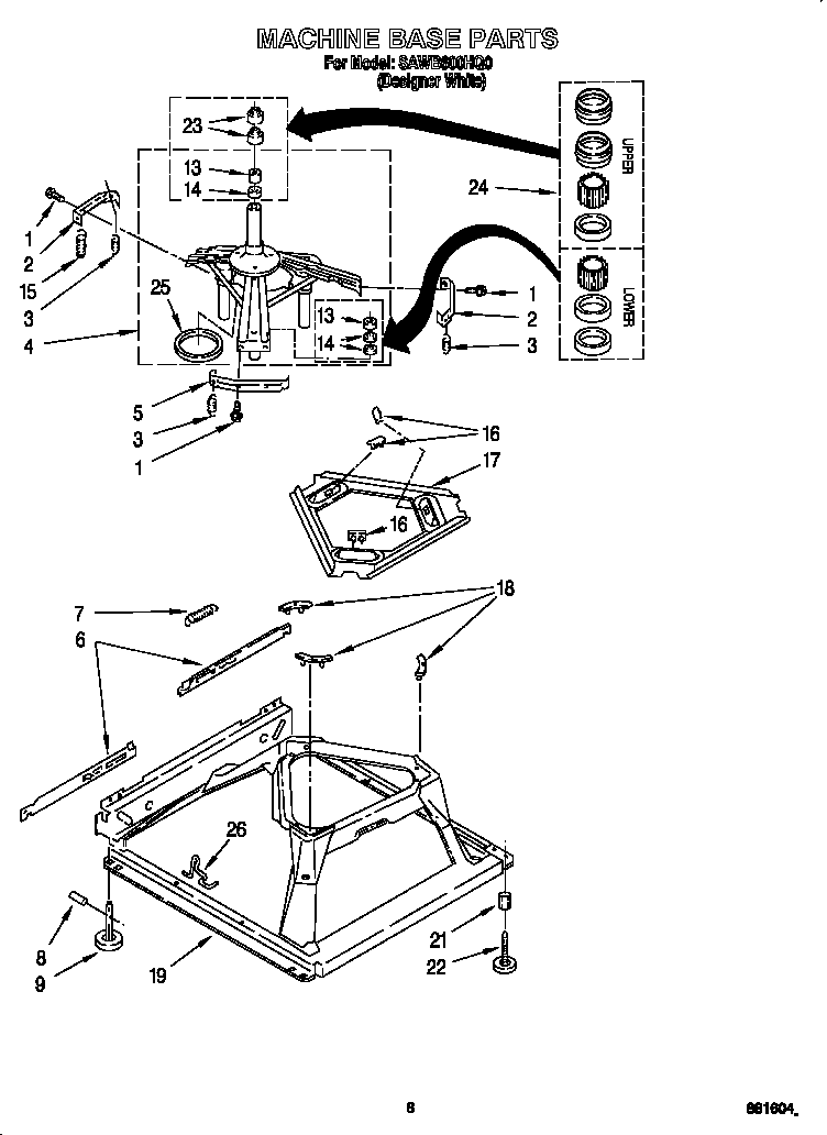 Machine base