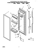 Refrigerator door
