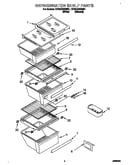Refrigerator shelf