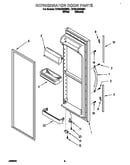 Refrigerator door