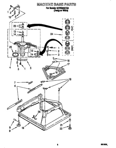 Machine base