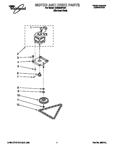 Motor and drive