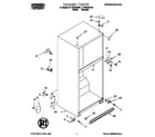 Roper RT18DKXFN01 cabinet diagram