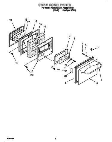 Oven door