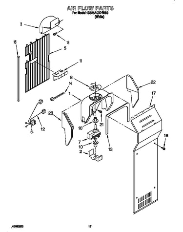 Air flow parts