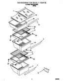 Refrigerator shelves