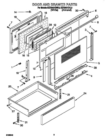 Door and drawer