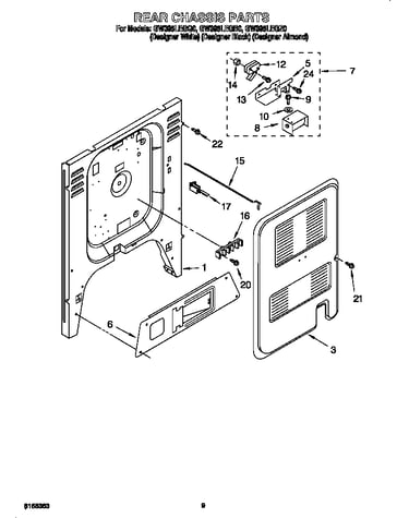 Rear chassis