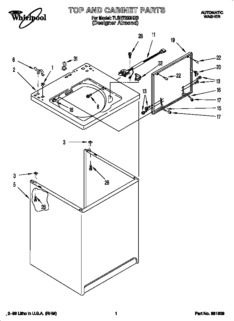 TOP AND CABINET