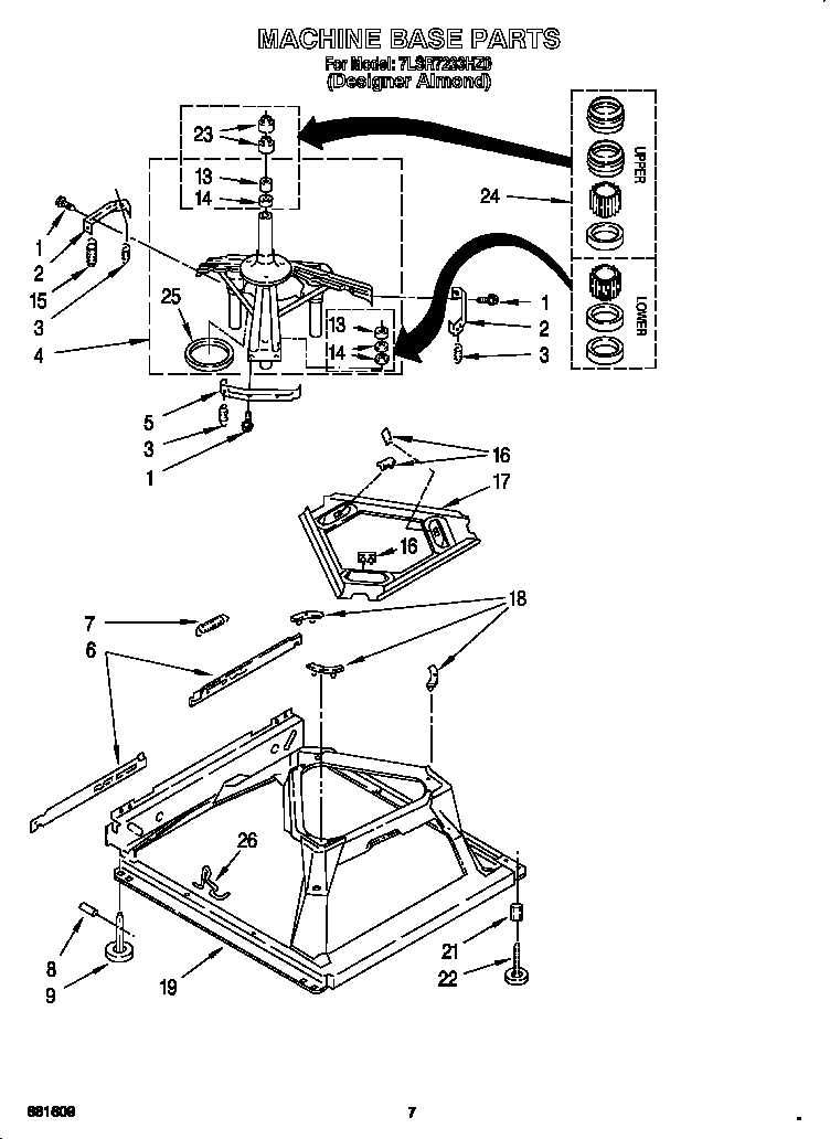 Machine base