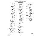 Whirlpool 7LSR7233HZ0 wiring harness diagram