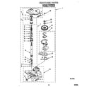 Whirlpool 7LSR7233HZ0 gearcase diagram