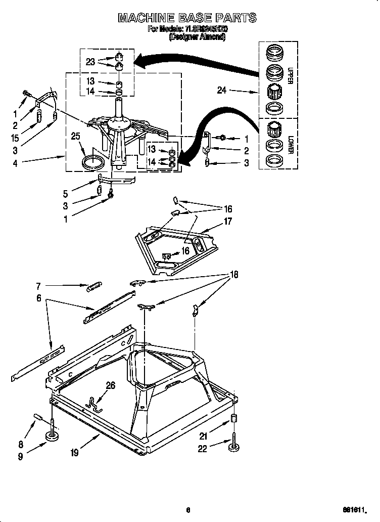 Machine base