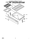 Drawer and broiler