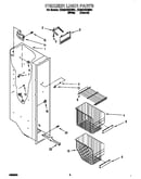 Freezer liner parts