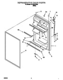 Refrigerator door