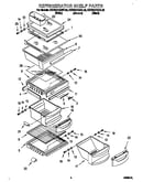 Refrigerator shelves