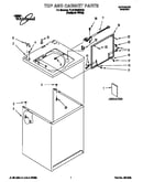 Top and cabinet
